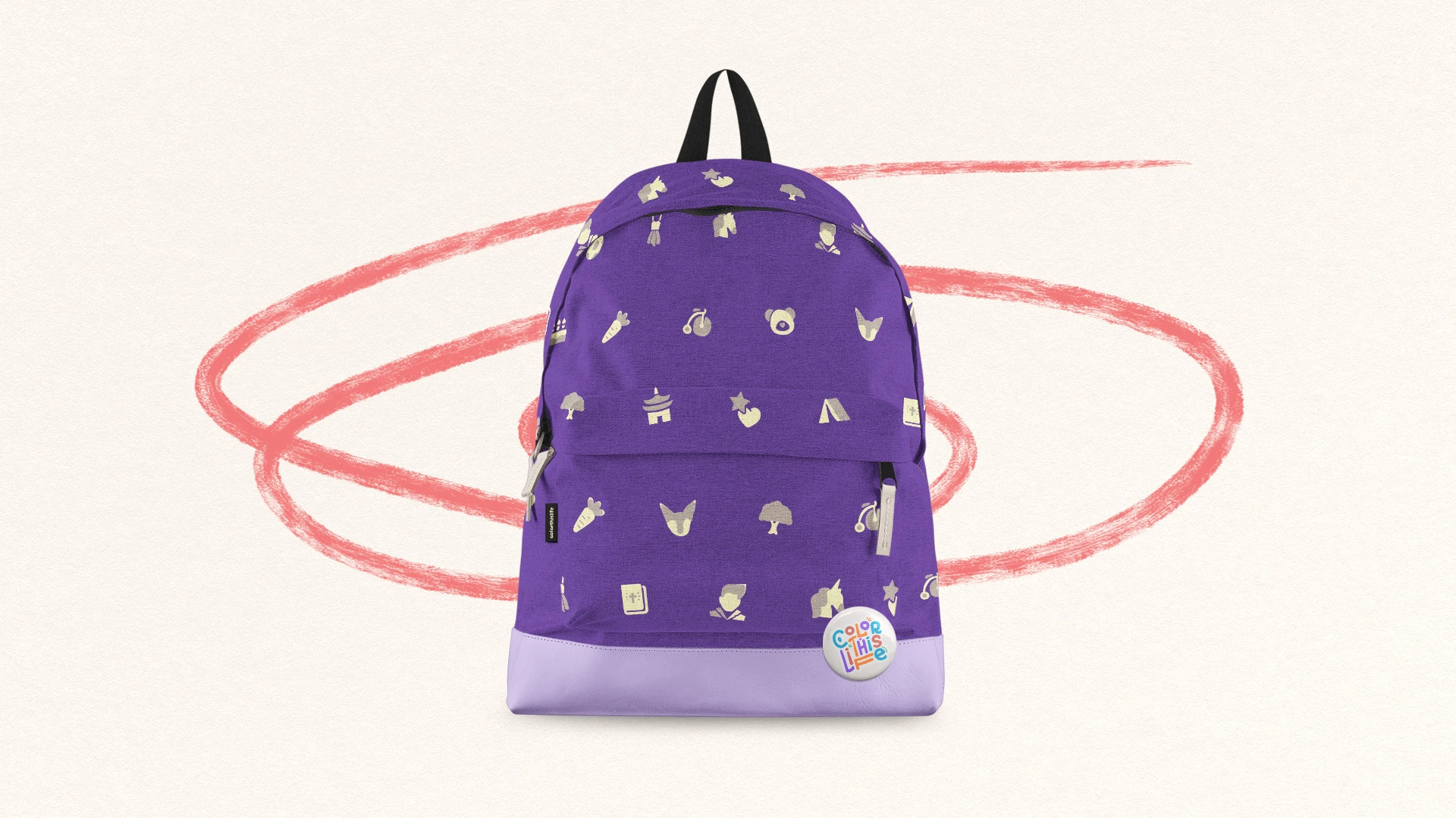 ColorThisLife backpack visualization